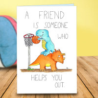 THANK YOU FOR YOUR HELP card by Nicole Janes