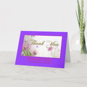 Thank You For Your Kindness Card