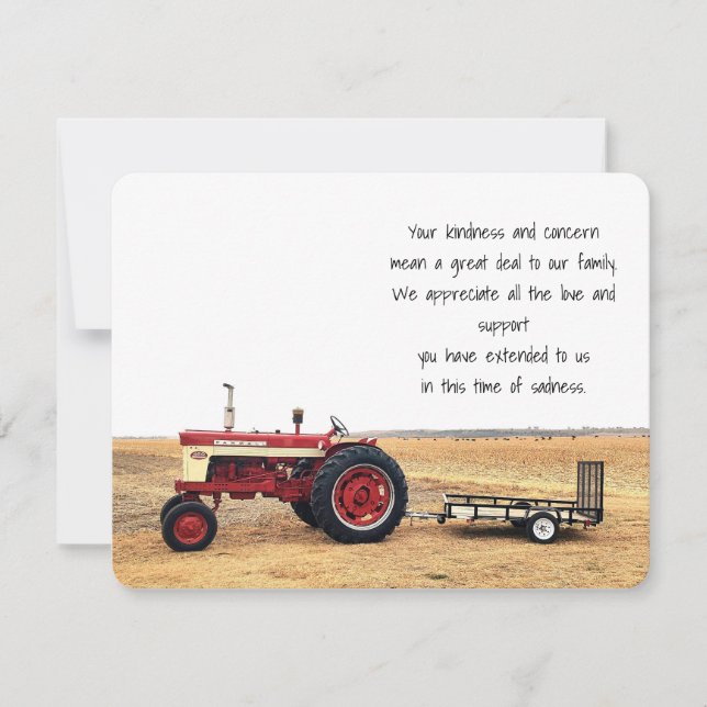 Thank you for your Kindness Card (Front)