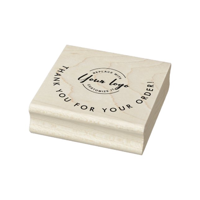 Thank you for your order Custom logo business Rubber Stamp (Stamp)
