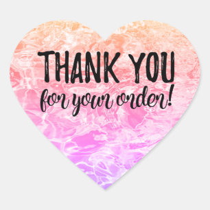 Thank you for your order label