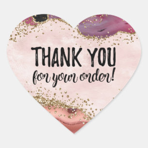 Thank you for your order label