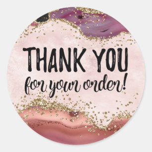 Thank you for your order label