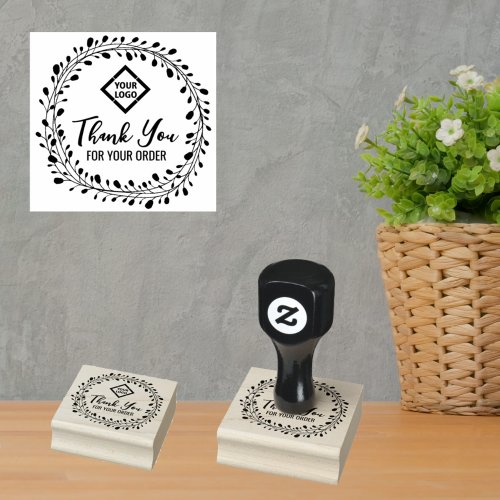 Thank You For Your Order make your own  Rubber Stamp