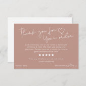 Thank you for your Order Please Leave Us A Review (Front/Back)