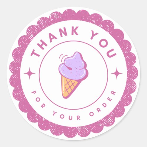 Thank You for Your Order Sticker _ Expressing 