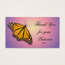 THANK YOU FOR YOUR PATIENCE