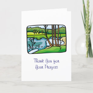 Thank You for Your Prayers Greeting Card