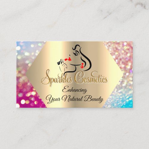 Thank You For Your Purchase Beauty Logo Business Card