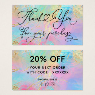 thank you for your purchase fluid marble