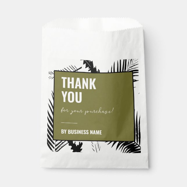 Thank You For Your Purchase Paper Bag (Front)