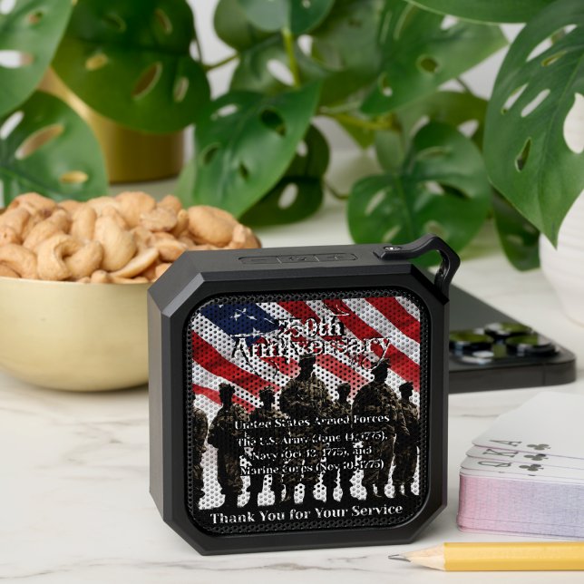  Thank you for Your Service 250th  Bluetooth Speaker (Bluetooth Speaker)