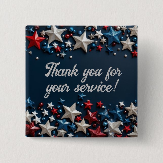 Thank you for your service button (Front)