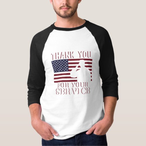Thank You For Your Service Happy Veterans Day T_Shirt