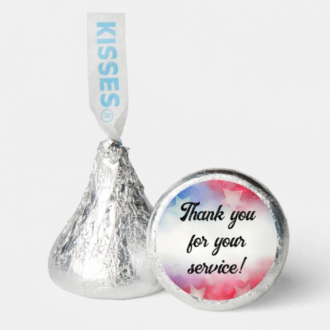 Thank you for your service hershey®'s kisses® (Front)