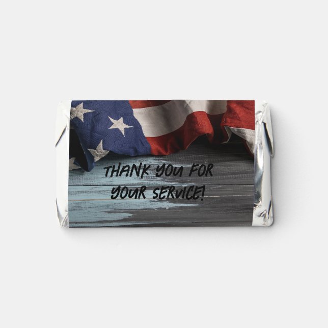 Thank you for your service hershey's miniatures (Front)