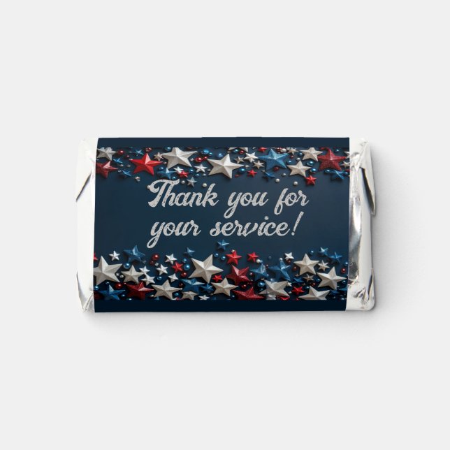 Thank you for your service hershey's miniatures (Front)