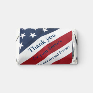 Thank You for your Service in our Armed Forces Hershey's Miniatures