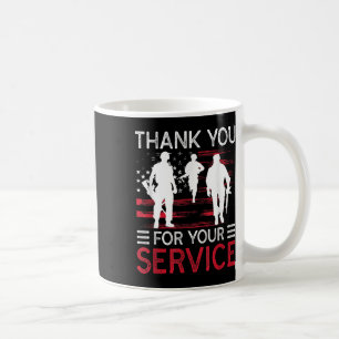 Thank You For Your Service Memorial Day Coffee Mug