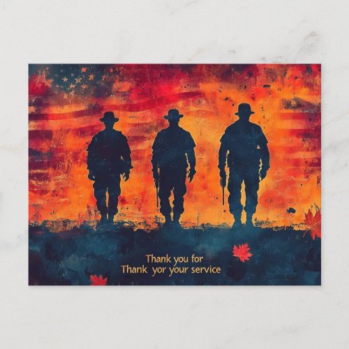 Thank you for your service 