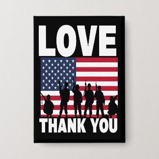 Thank You for Your Service: Veterans Day 2025  Button