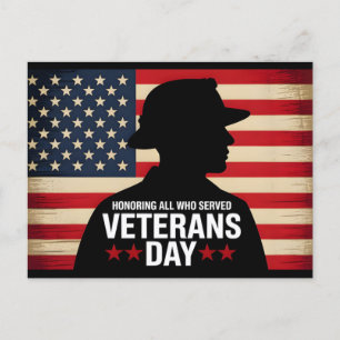 Thank You for Your Service: Veterans Day 2025  Holiday Postcard