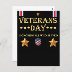 Thank You for Your Service: Veterans Day 2025 Holiday Postcard