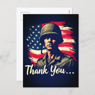 Thank You for Your Service: Veterans Day 2025 Holiday Postcard