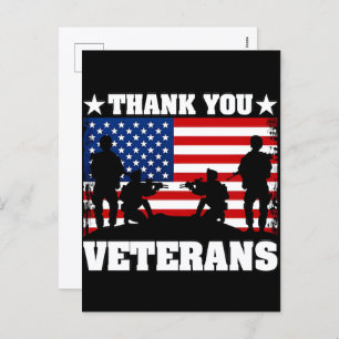 Thank You for Your Service: Veterans Day 2025 Holiday Postcard