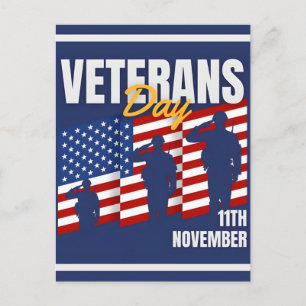 Thank You for Your Service: Veterans Day 2025  Holiday Postcard