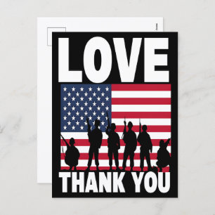 Thank You for Your Service: Veterans Day 2025 Holiday Postcard