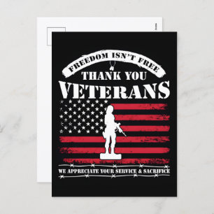 Thank You for Your Service: Veterans Day 2025 Holiday Postcard