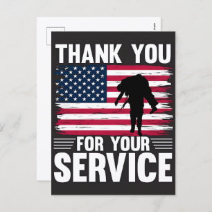 Thank You for Your Service: Veterans Day 2025 Holiday Postcard