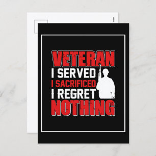 Thank You for Your Service: Veterans Day 2025 Holiday Postcard