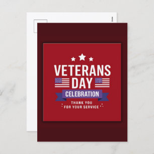 Thank You for Your Service: Veterans Day 2025 Holiday Postcard