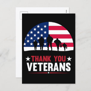 Thank You for Your Service: Veterans Day 2025 Holiday Postcard