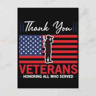 Thank You for Your Service: Veterans Day 2025 Holiday Postcard