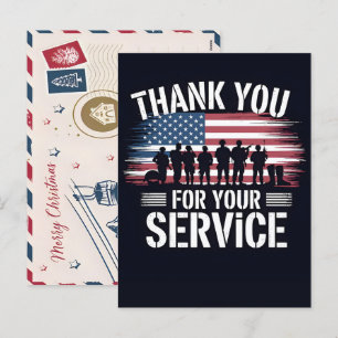 Thank You for Your Service: Veterans Day 2025 Holiday Postcard