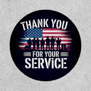 Thank You for Your Service: Veterans Day 2025  Patch