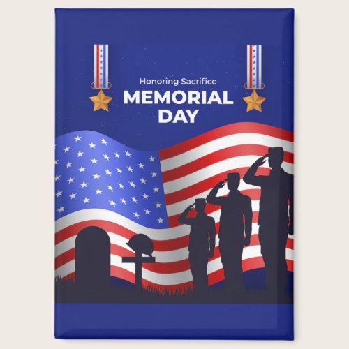 Thank you for your services Patriotic Veterans Day Magnet