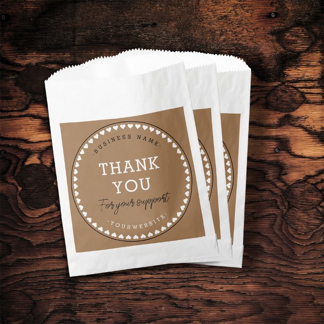 Thank You For Your Support Beige Paper Bag (Creator Uploaded)