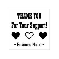 Thanks For Your Support! & Custom Name Stamp