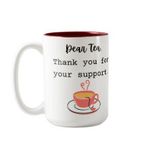 Thank you for your support tea
