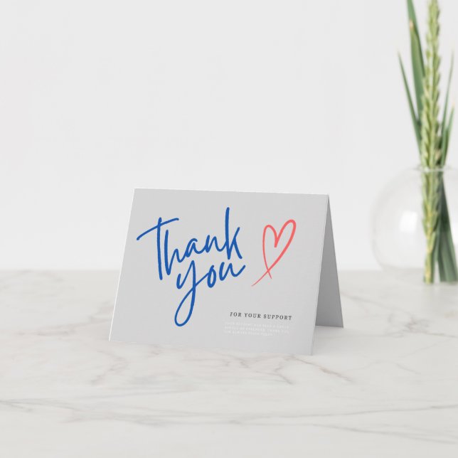 Thank You for Your SUPPORTING (Front)