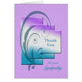 Thank you for your sympathy (Front)