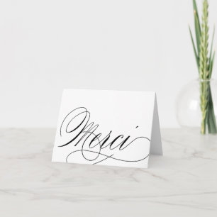THANK YOU - FRENCH CARD