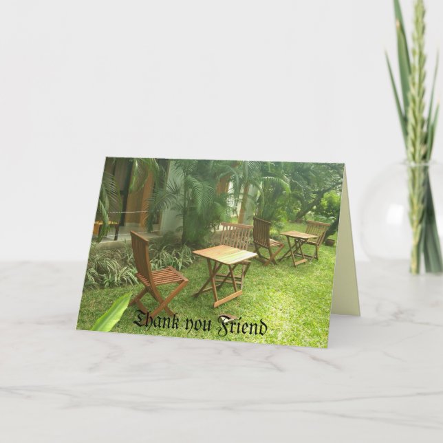 THANK YOU FRIEND CARD (Front)