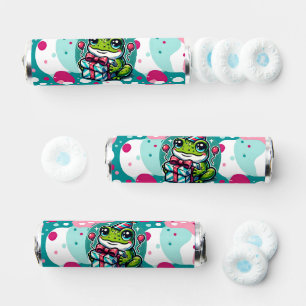 Thank You Frog Themed Girl's Birthday Breath Savers® Mints