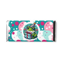 Thank You Frog Themed Girl's Birthday Hershey Bar Favors