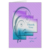 Thank you from all of us (Front)